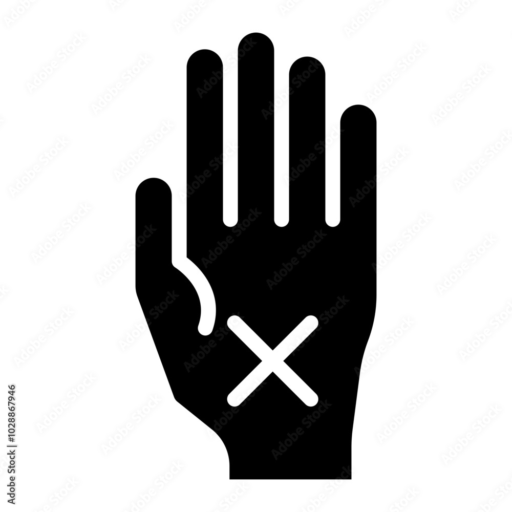 Fototapeta premium Obstruction icon vector image. Can be used for Business Disruption.