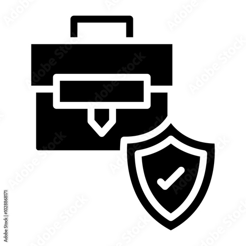 Safeguard icon vector image. Can be used for Business Disruption.