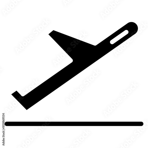 Departure icon vector image. Can be used for Airplane.