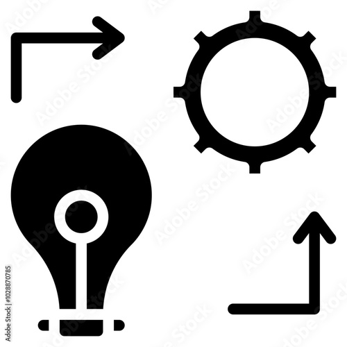 Evolution icon vector image. Can be used for Digital Disruption.