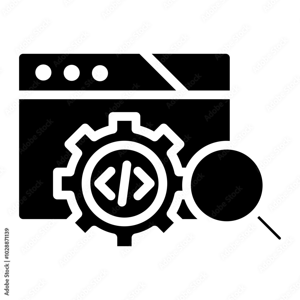 Code Coverage icon vector image. Can be used for Software Testing. Code Coverage icon vector image. Can be used for Software Testing.