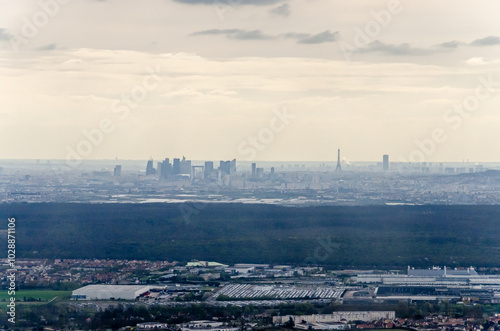 vue de la Défense à paris