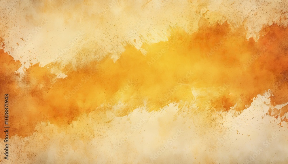 Abstract Aurora: A Celestial Dance of Gold and Light