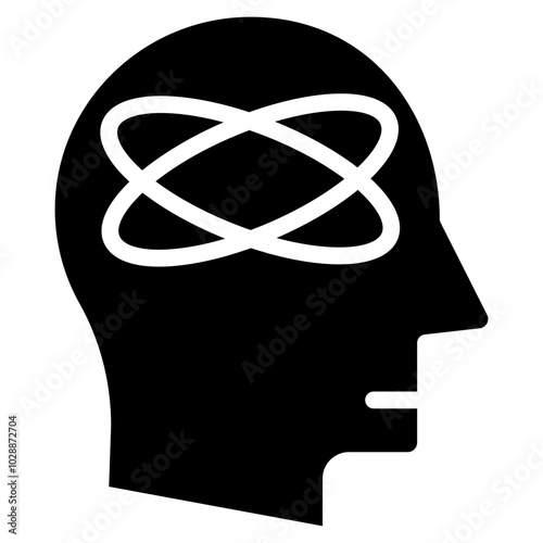 Distraction icon vector image. Can be used for ADHD.