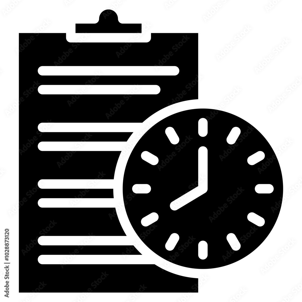 Time Management icon vector image. Can be used for ADHD. Time Management icon vector image. Can be used for ADHD.