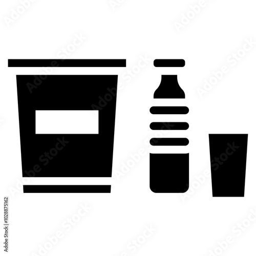Plastic icon vector image. Can be used for Raw Metrial.