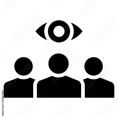 Stereotyping icon vector image. Can be used for Bullying in Society.