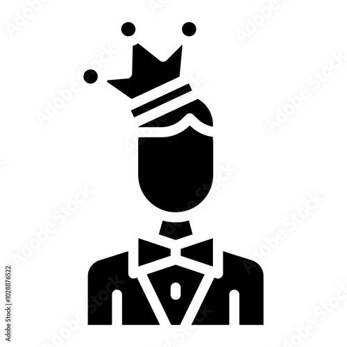 Primogeniture icon vector image. Can be used for Inheritance.