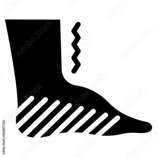 Swelling icon vector image. Can be used for Allergy Symptoms.