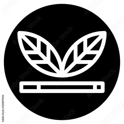 Tobacco icon vector image. Can be used for Smoking.