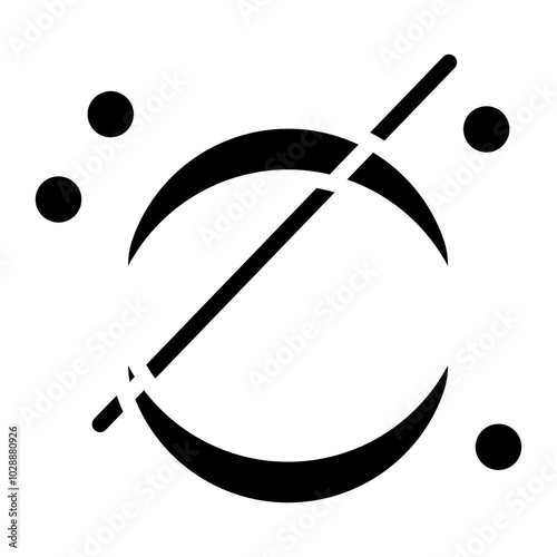 Jupyter icon vector image. Can be used for Data Science.