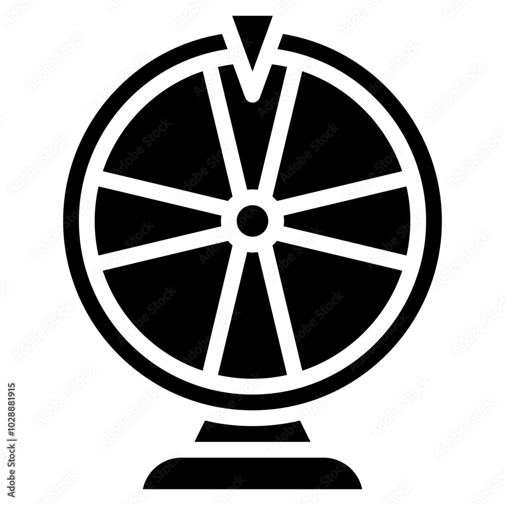 Spinning Wheel icon vector image. Can be used for Burnout.
