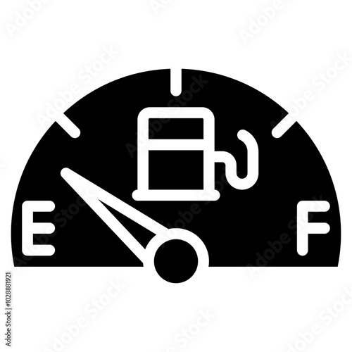 Running on Empty icon vector image. Can be used for Burnout.