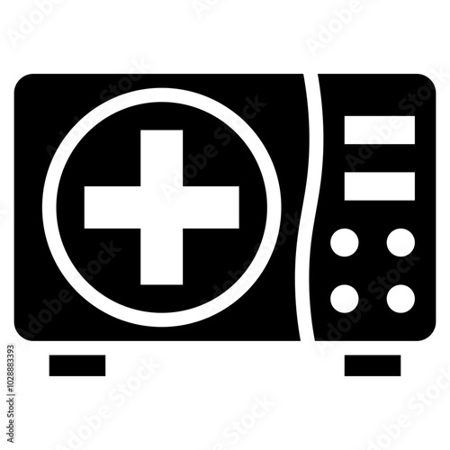 Sterilization icon vector image. Can be used for Plastic and Cosmetic Surgery.