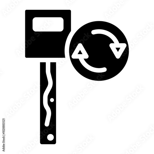 Duplicate key icon vector image. Can be used for Locksmith.