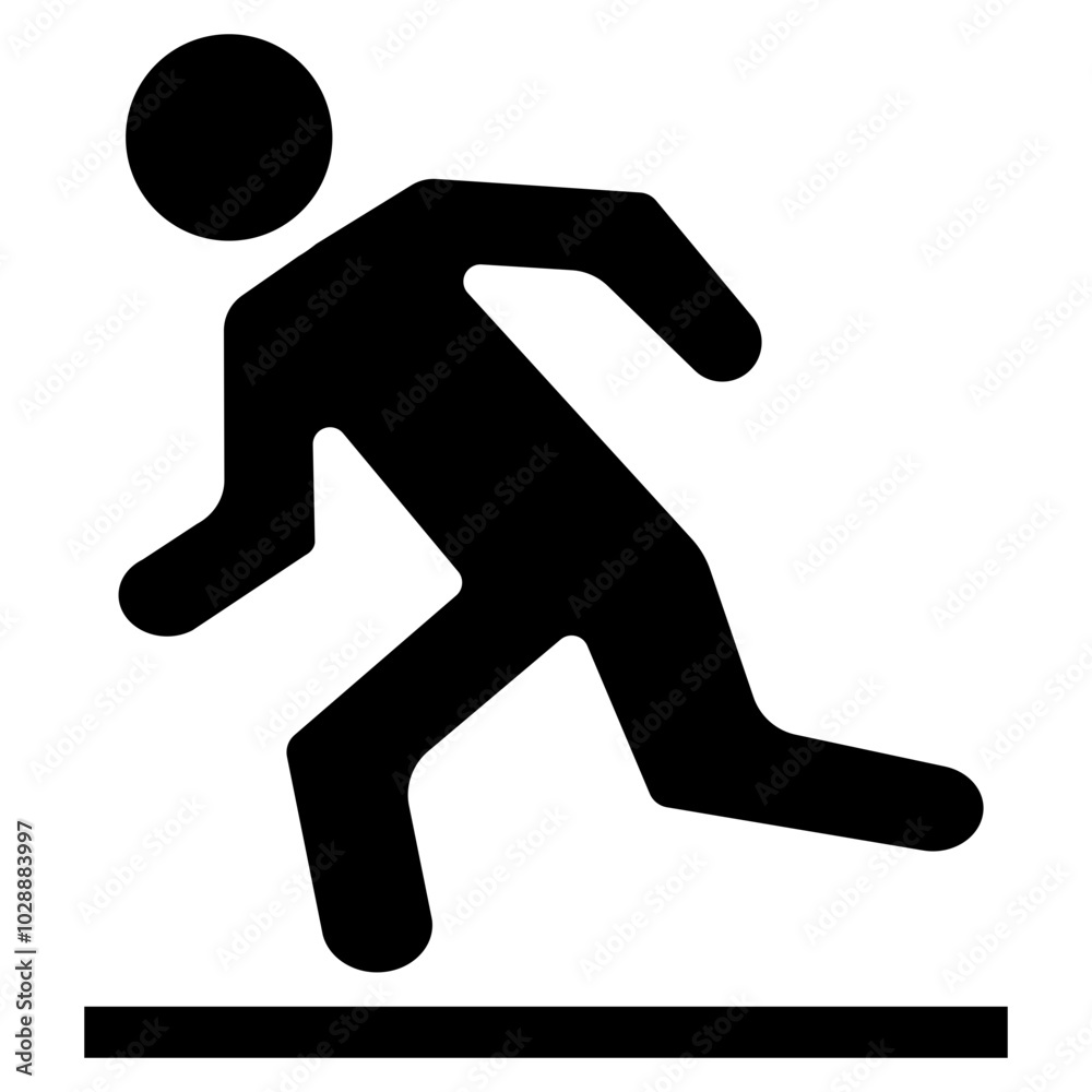 Marathon Elevation icon vector image. Can be used for Marathon. Marathon Elevation icon vector image. Can be used for Marathon.