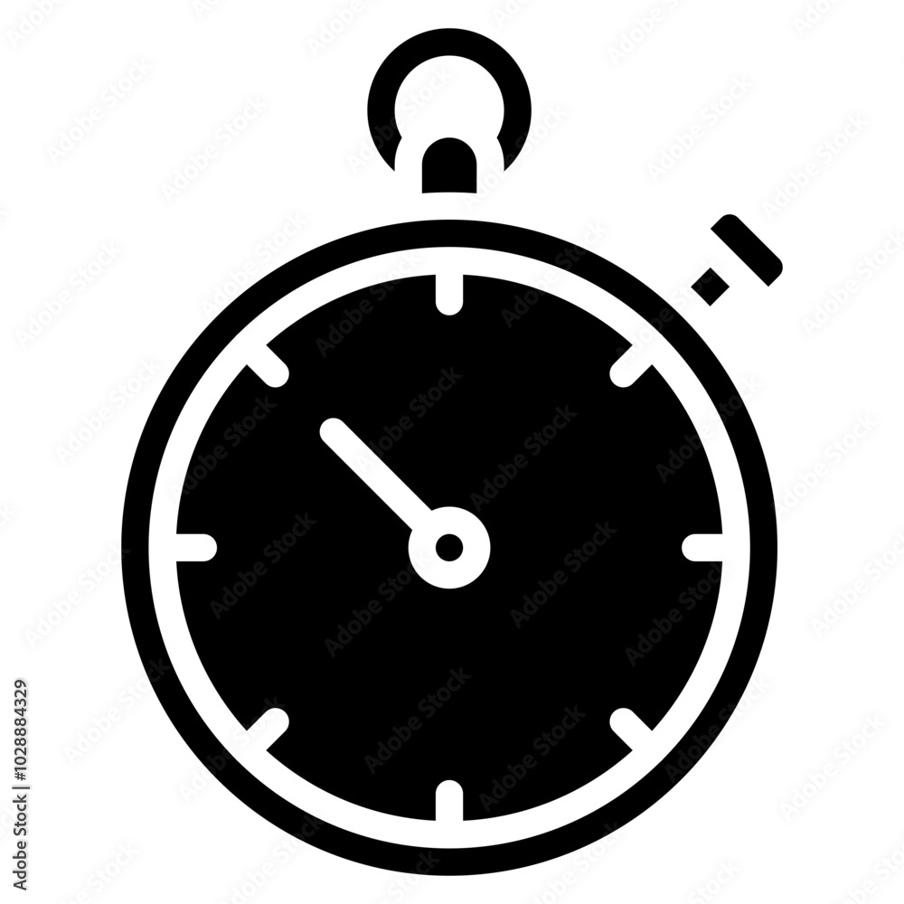 Stopwatch icon vector image. Can be used for Marathon. Stopwatch icon vector image. Can be used for Marathon.