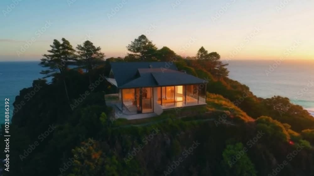 sunset in the mountains. Ai generate sunset in the mountains. Ai generate