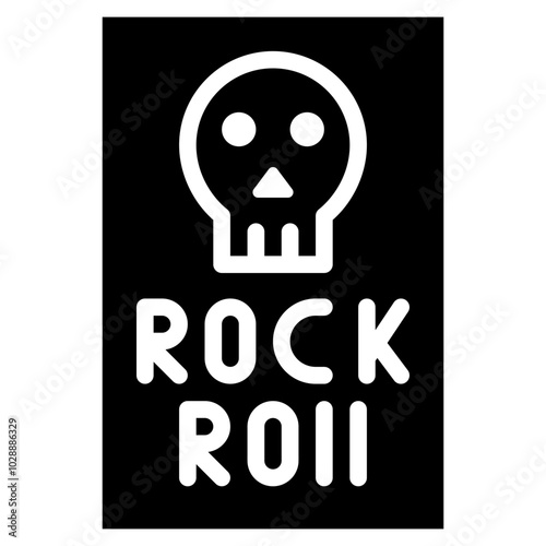 Rock Album icon vector image. Can be used for Rock and Roll. photo