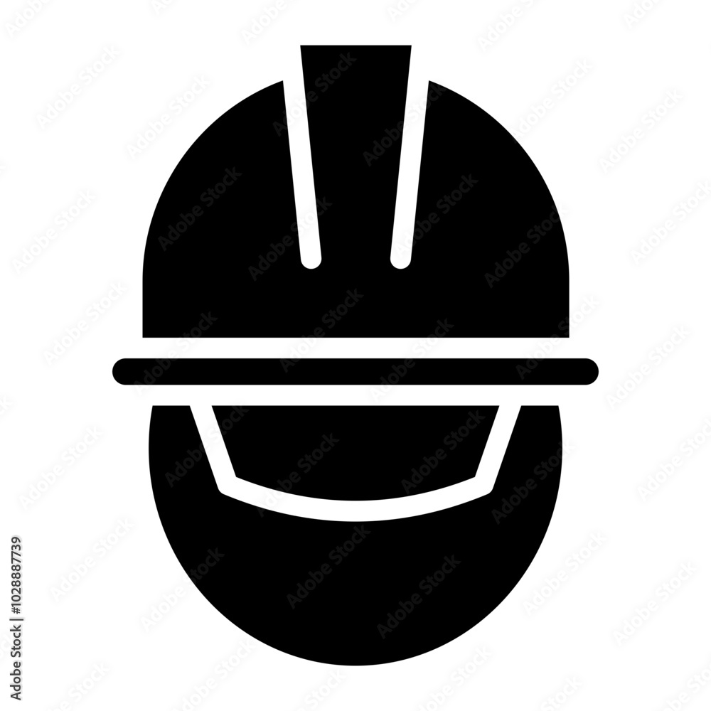 Firefighter Helmet icon vector image. Can be used for Rescue And Response.