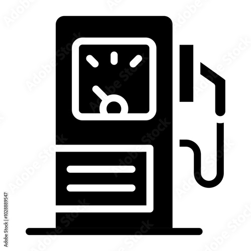 Gas Pump icon vector image. Can be used for Oil And Gas.