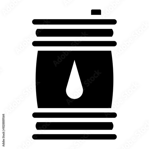Oil Barrel icon vector image. Can be used for Oil And Gas.