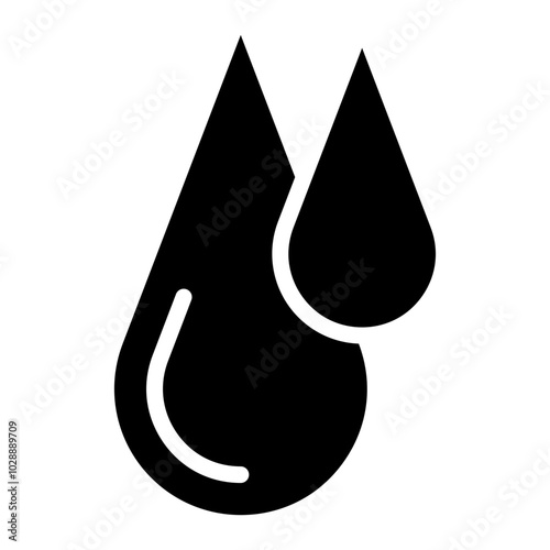 Oil Drop icon vector image. Can be used for Oil And Gas.