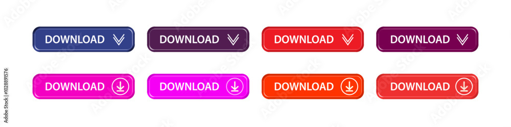 download button as vector element graphic of website or application illustration isolated on white background. set of downloads buttons for app and web graphics design download button as vector element graphic of website or application illustration isolated on white background. set of downloads buttons for app and web graphics design