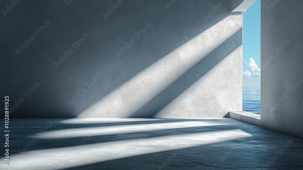 Obraz premium Lifelike shadow effect for visual design.