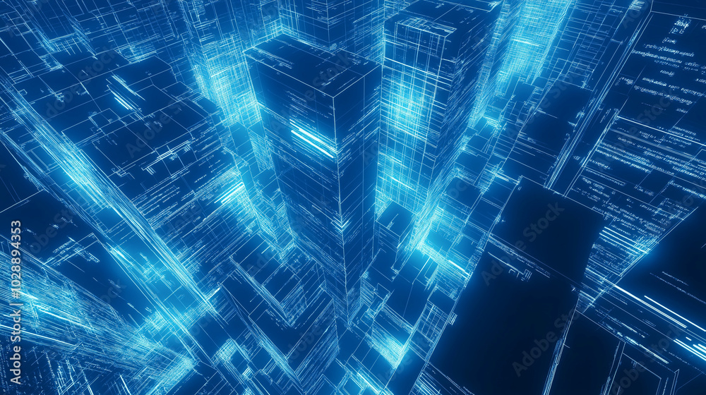 Business with technology, high technology for future. Generative AI Illustration. Business with technology, high technology for future. Generative AI Illustration.