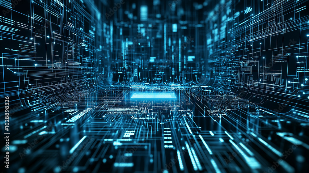 Business with technology, high technology for future. Generative AI Illustration. Business with technology, high technology for future. Generative AI Illustration.