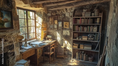 Stone Cottage Study