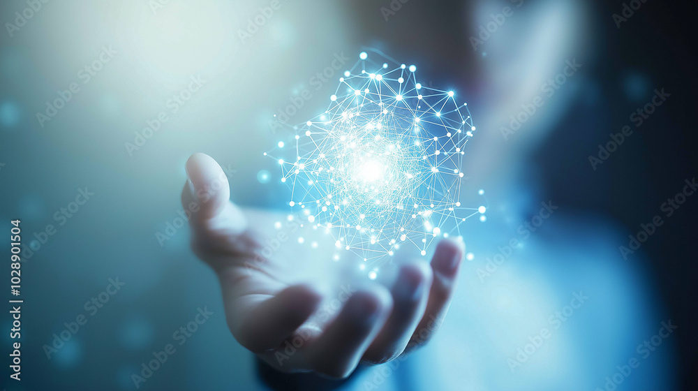 Business with technology, high technology for future. Generative AI Illustration. Business with technology, high technology for future. Generative AI Illustration.