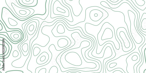 Abstract background geography scheme and the terrain path. Topographic Map Seamless Pattern. Vector Background