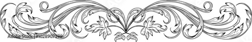 Vintage Baroque Borders & Designs