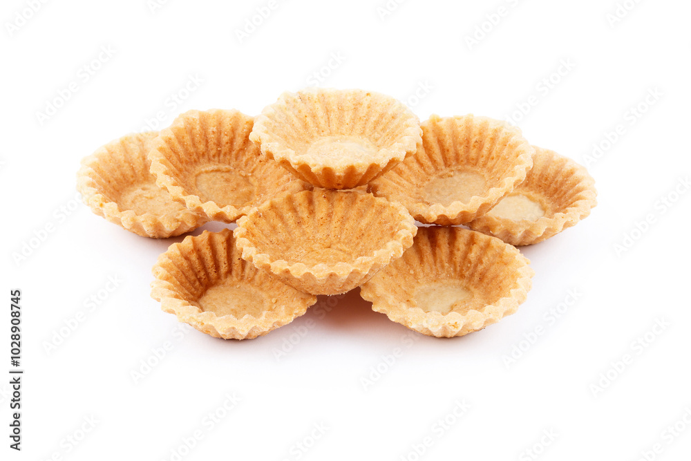homemade cookies on a white background homemade cookies on a white background