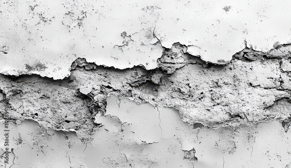 Abstract grunge texture background, monochrome, white and gray, grainy and worn Abstract grunge texture background, monochrome, white and gray, grainy and worn