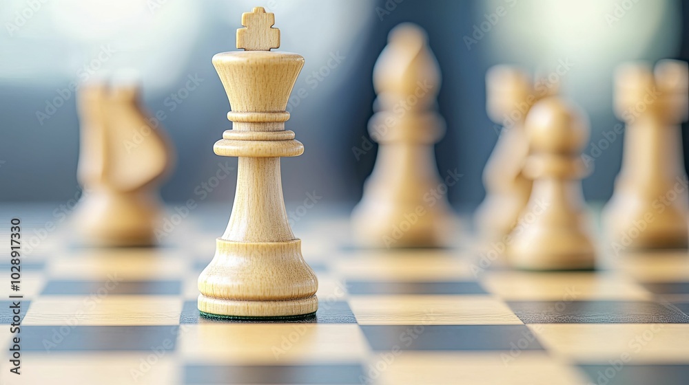 Intricate chess pieces stand poised on a classic checkered board, embodying the essence of strategy, intellect, and fierce competition as a thrilling game unfolds. Intricate chess pieces stand poised on a classic checkered board, embodying the essence of strategy, intellect, and fierce competition as a thrilling game unfolds.