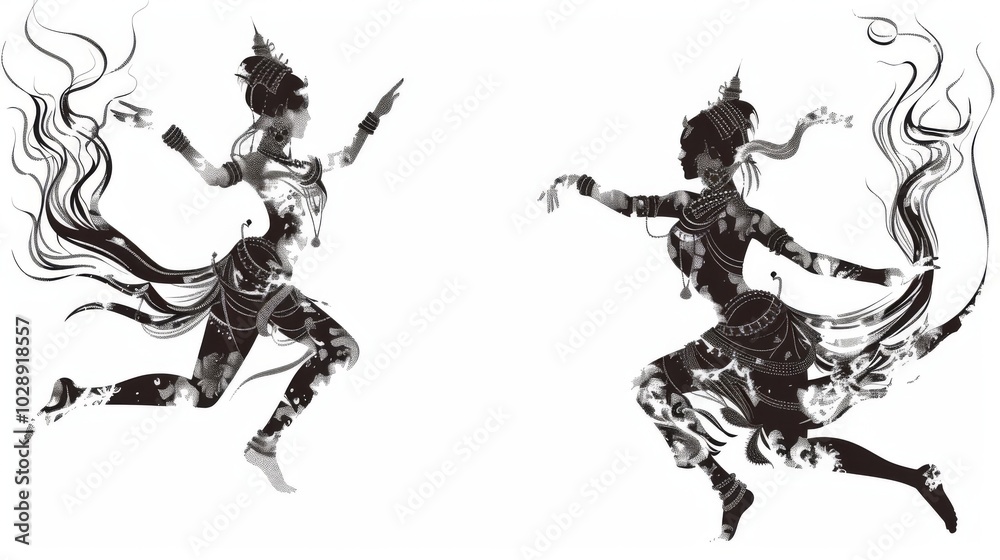 Rhythmic Flow of Thai Pattern in Artistic Design Rhythmic Flow of Thai Pattern in Artistic Design