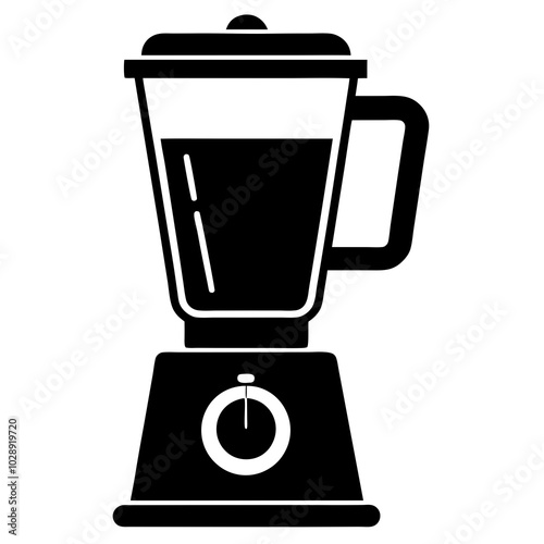 blender vector silhouette vector illustration