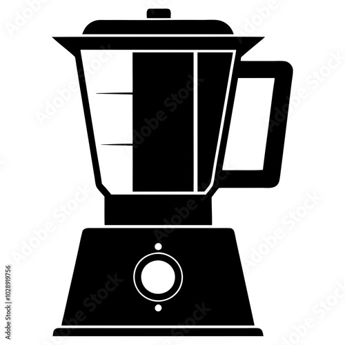 blender vector silhouette vector illustration