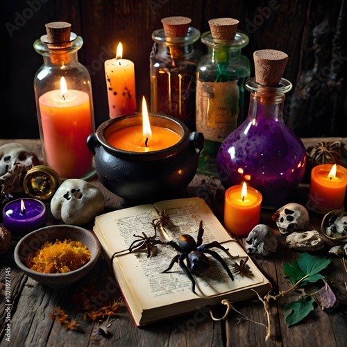 Halloween still life photo