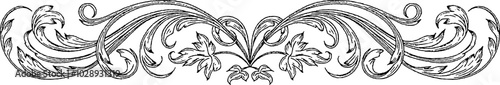 Rustic Vintage Baroque Borders