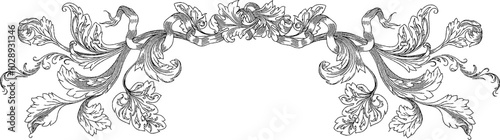 Rustic Vintage Baroque Borders