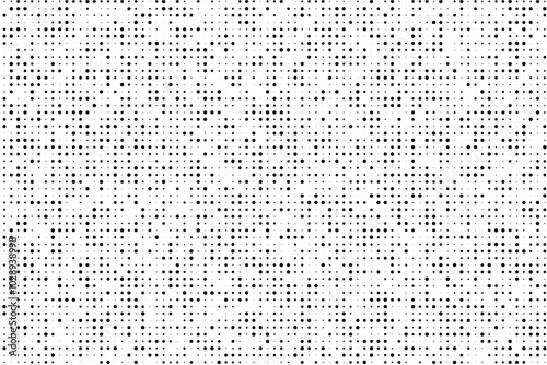 Irregular dot grid pattern on staggered layout