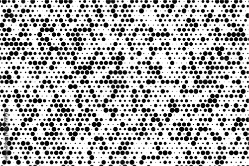 Abstract randomized dot grid pattern background