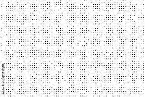 Irregular dot grid pattern on staggered layout