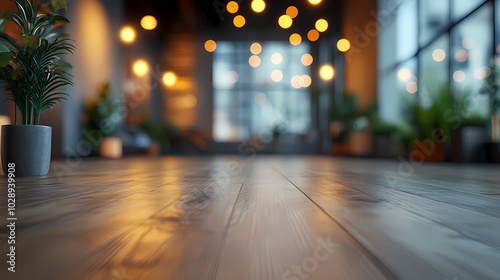 Modern bright office interior with furniture and daylight.Blurred background of a modern office space. Blurred office backdrop.