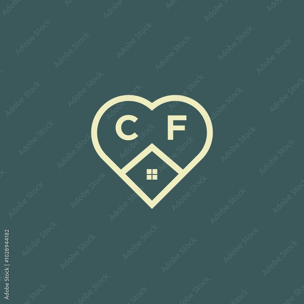 initial letter real estate logo design stock vector initial letter real estate logo design stock vector