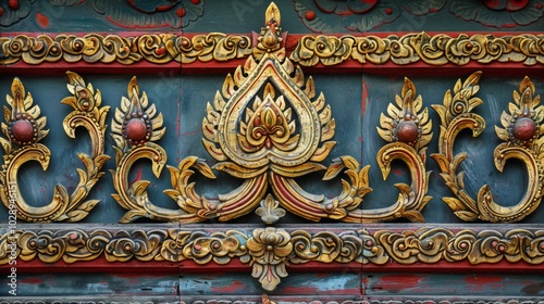 Rhythmic Motifs in Thai Decorative Art